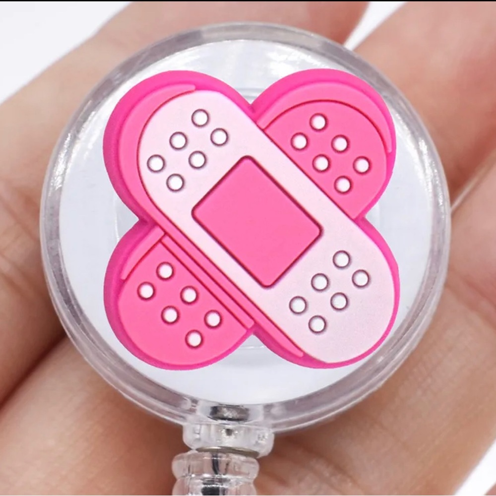 Retractable Reel Badge ID Clips with Snap Button Closure - Picture 9 of 12